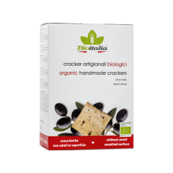 Cracker alle olive nere