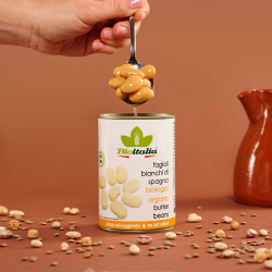 Fagioli bianchi di Spagna lessi