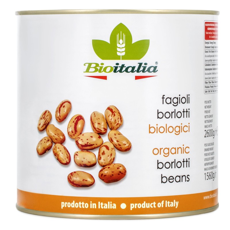 Fagioli borlotti lessi