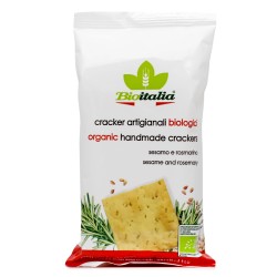 Cracker al sesamo e rosmarino