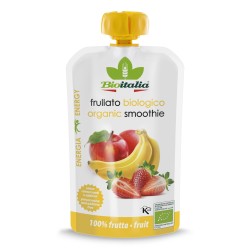 Frullato mela, fragola e banana