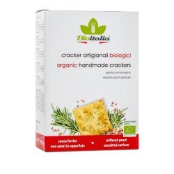 Cracker al sesamo e rosmarino