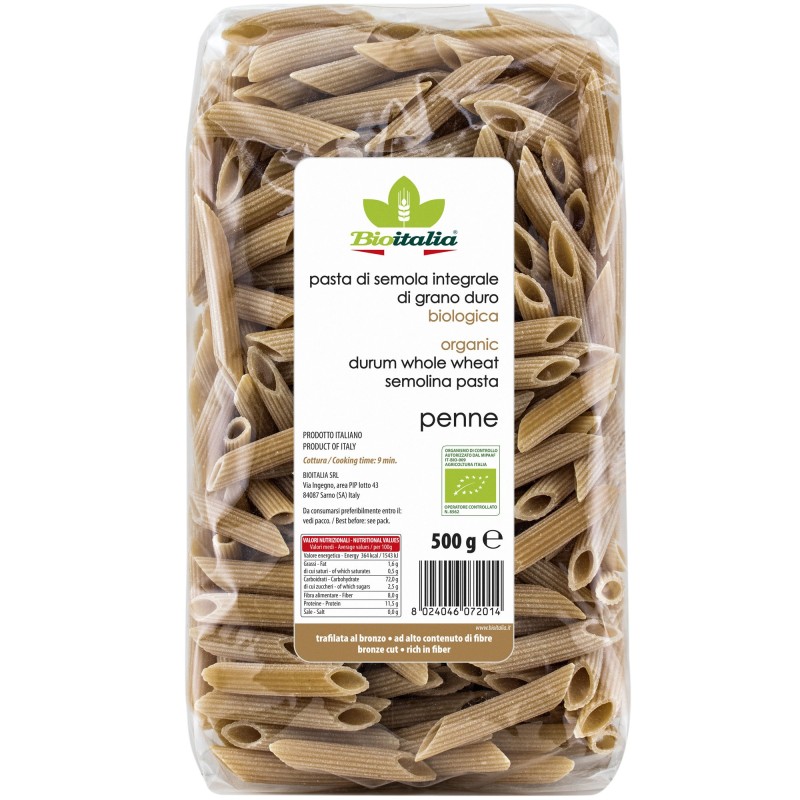 Penne rigate integrali