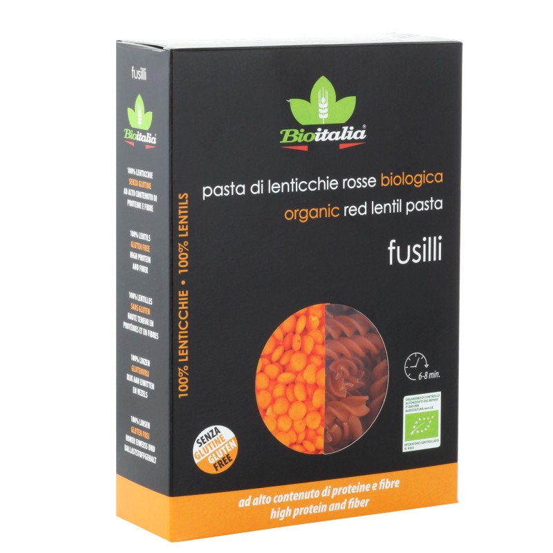 Fusilli di lenticchie