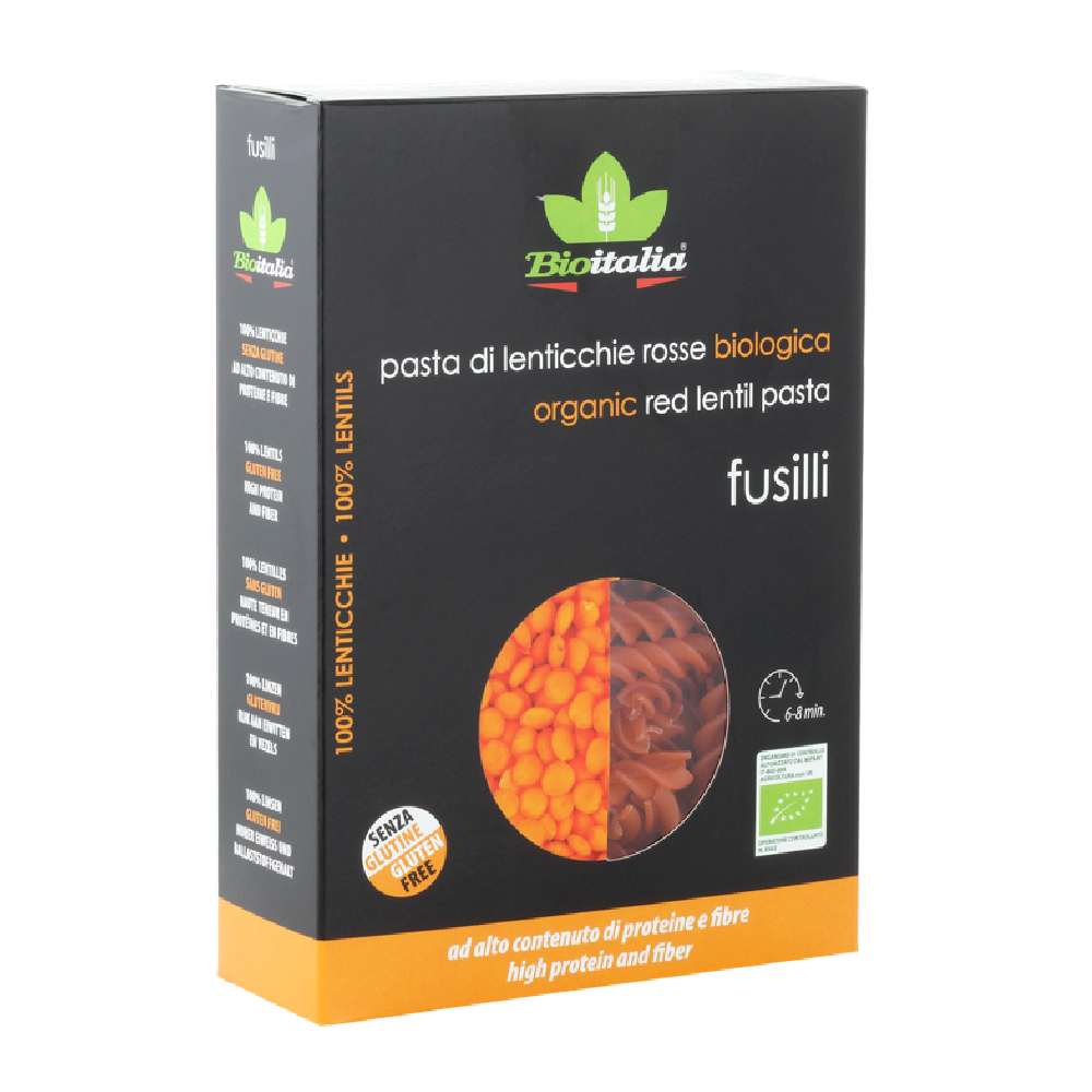 Fusilli di lenticchie