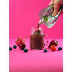 Frullato mela e ribes nero