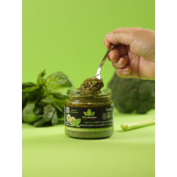 Pesto with basil