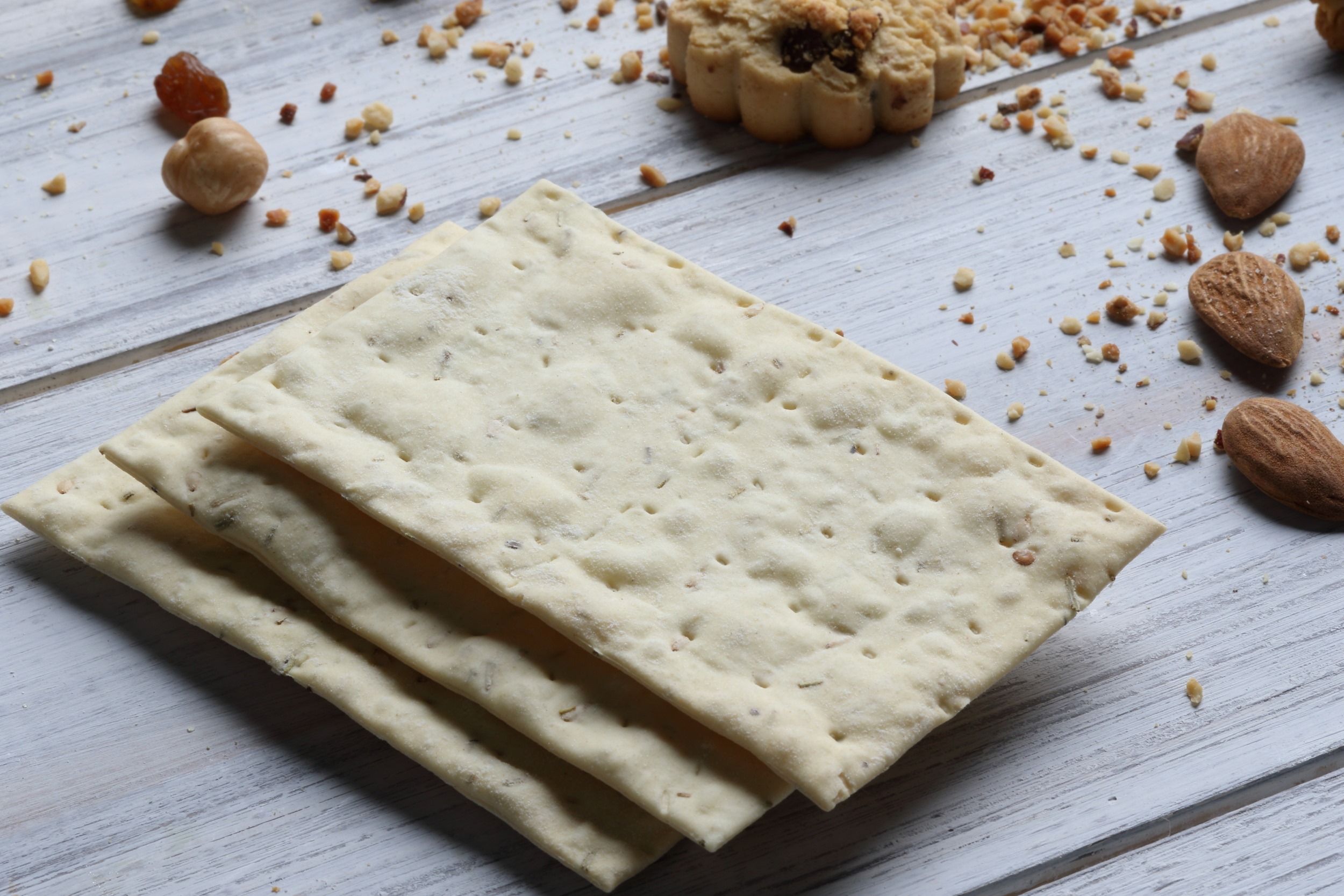 Crackers senza sale in superficie: una valida alternativa