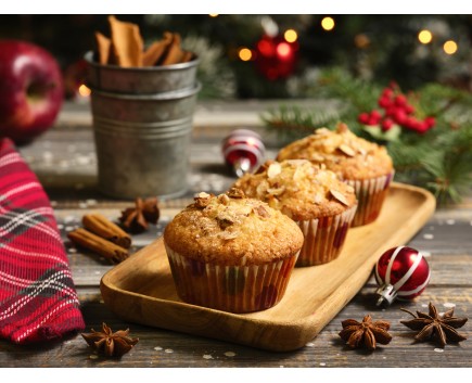 Honey and apple Muffins