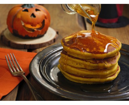 Pumpkin pancakes